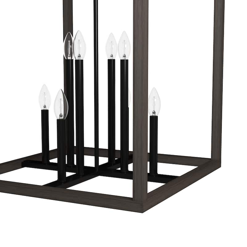Hunter Squire Manor Pendant - Foyer, Island, Dining Room - Candle, Cage, Modern Farmhouse, Lantern