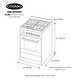 preview thumbnail 13 of 12, Cosmo 24 in. 2.73 cu. ft. Single Oven Gas Range with 4 Burner Cooktop