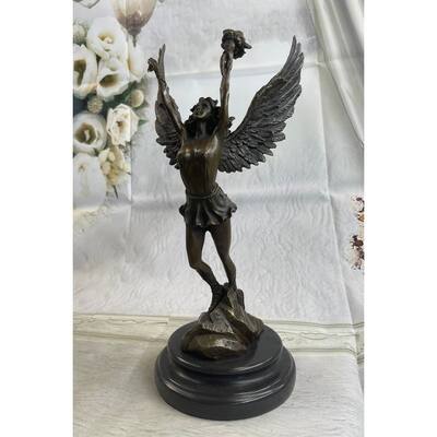 Hand Made Venus Goddess Of Love Bronze Sculpture Statue Art Figurine By Moreau