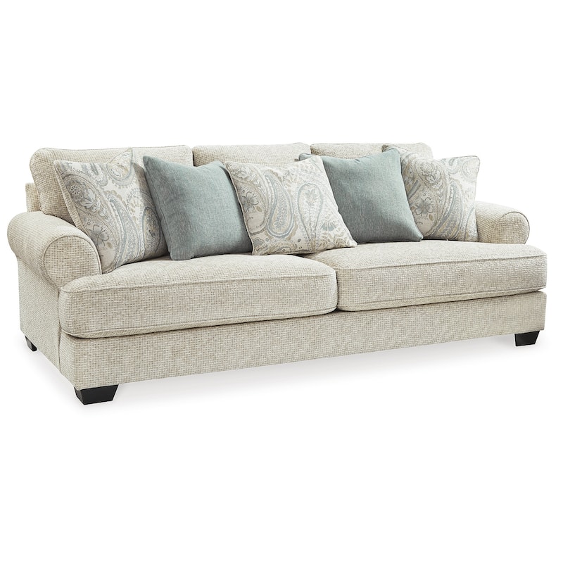 Signature Design by Ashley Monaghan Beige Sofa - 98" W x 45" D x 39" H