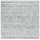 preview thumbnail 27 of 83, SAFAVIEH Handmade Abstract Zenzi Modern Wool Rug 4' Square - Ivory/Navy