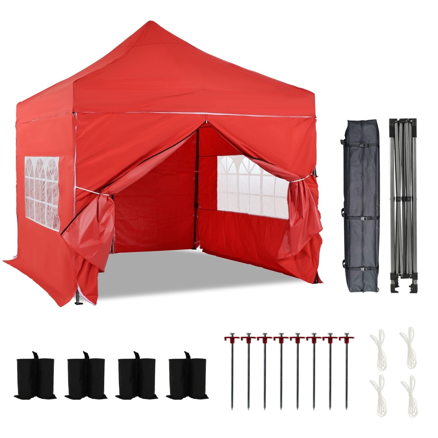 Canopy sidewalls with windows hotsell