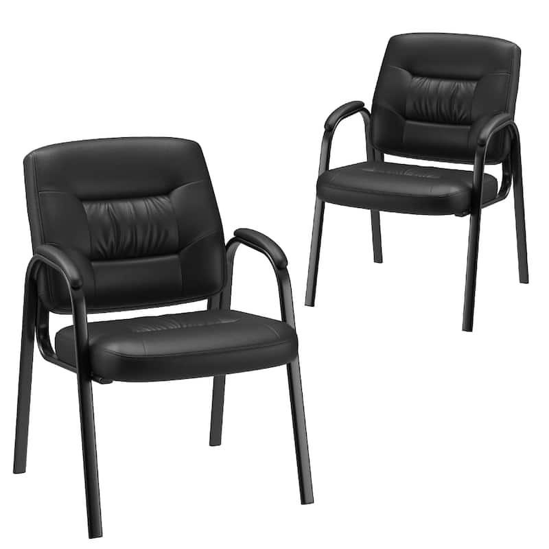 Ergonomic Conference Chairs with PU Leather Upholstery