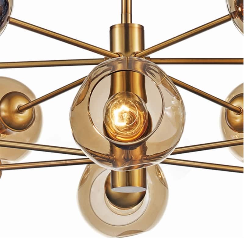 Trans Globe Lighting PND-2127 Clusters 12 Light 40" Wide Pendant