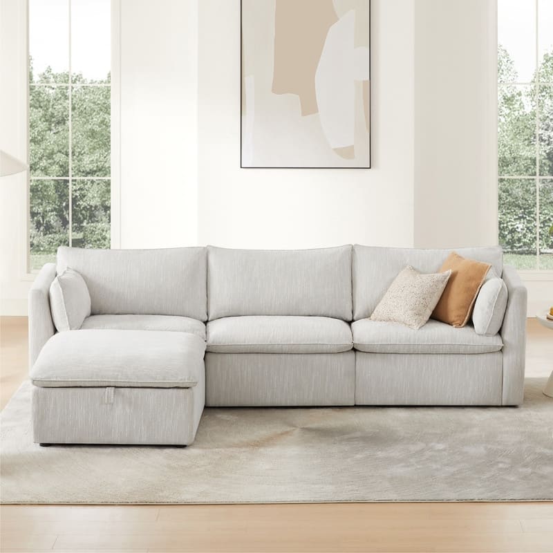 Cypress Sectional Couches Modular Sofa for Living Room