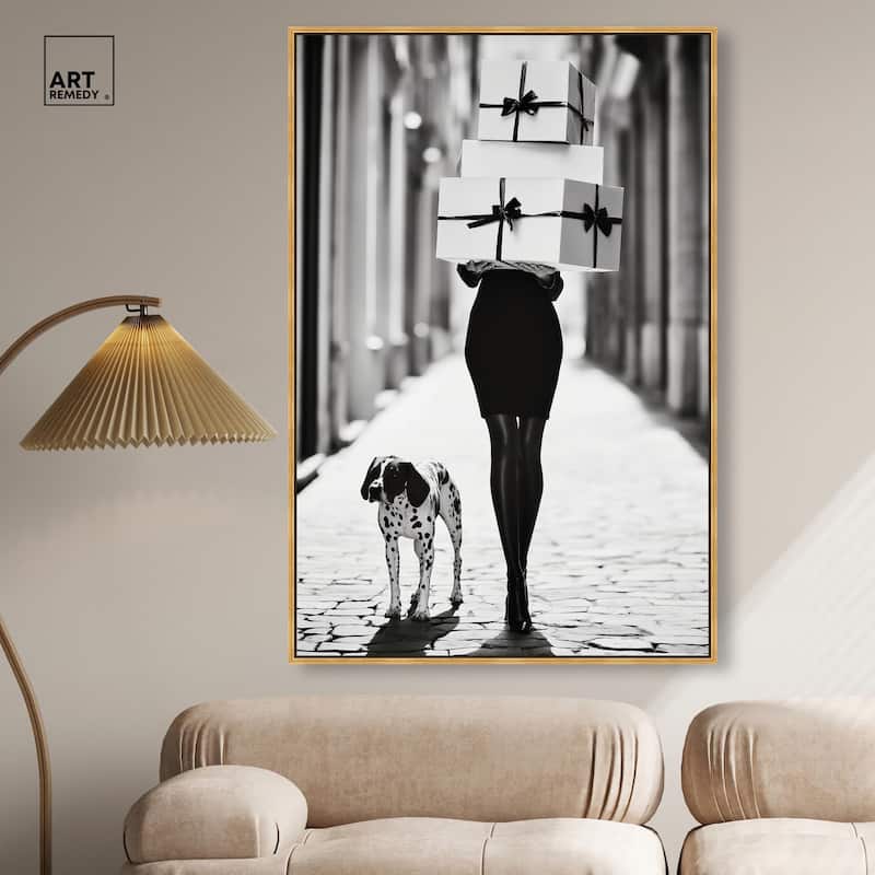 City Dalmatian II Canvas by Art Remedy