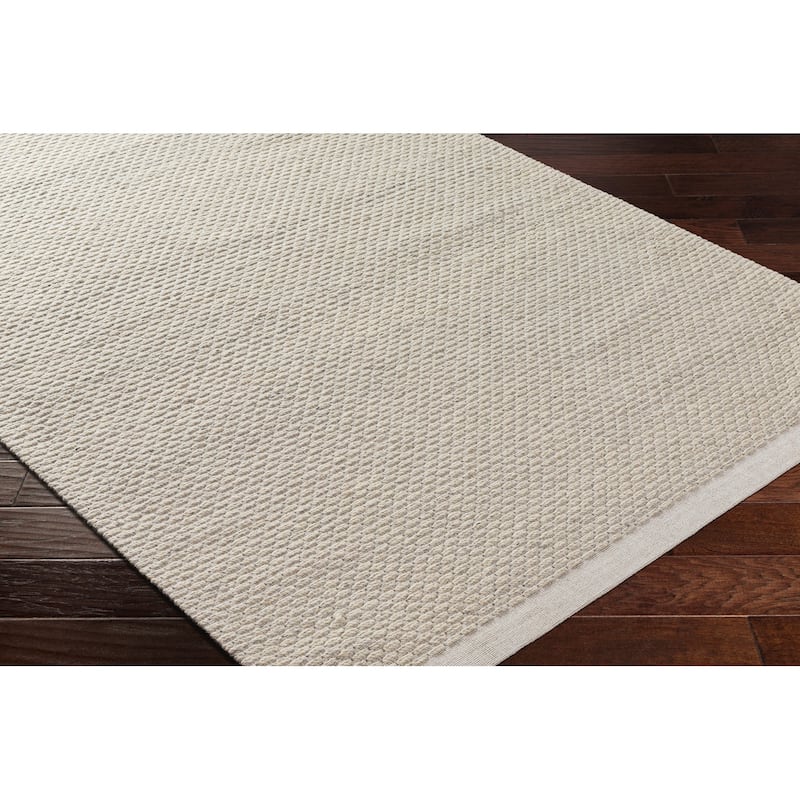 Abercom Handmade Casual Farmhouse Wool Area Rug