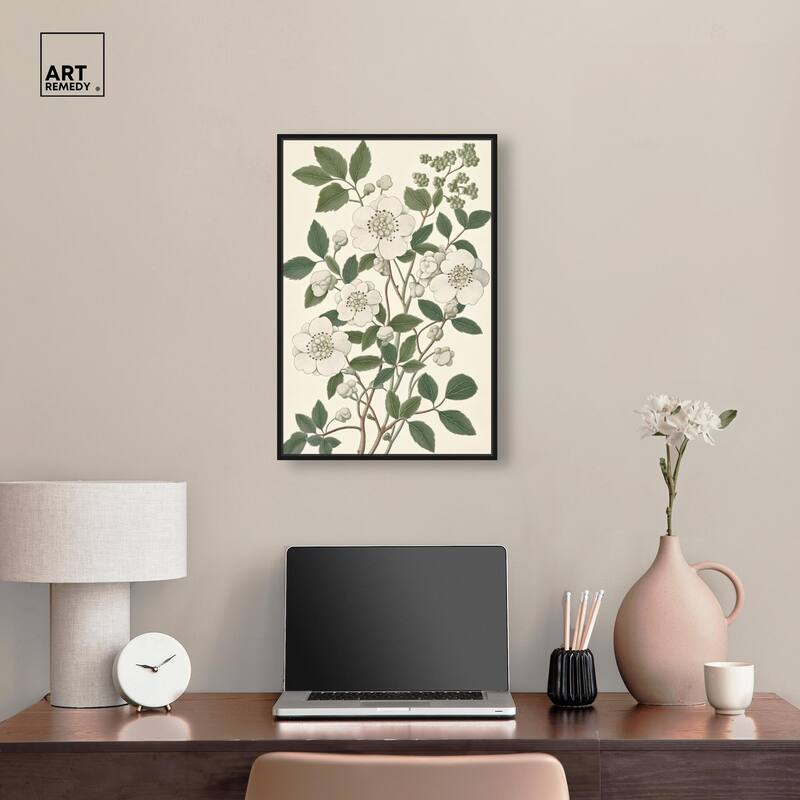 White Cherokee III Canvas by Art Remedy