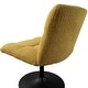 preview thumbnail 7 of 9, Art Leon Fabric Swivel Accent Chair with Ottoman