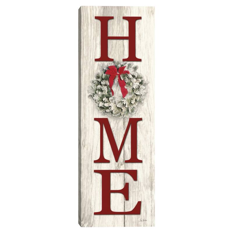 Christmas Home Canvas Art Print