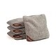 preview thumbnail 10 of 10, Elakai Herringbone All-Weather Pro Cornhole Bags (Set of 4) Gray Dove