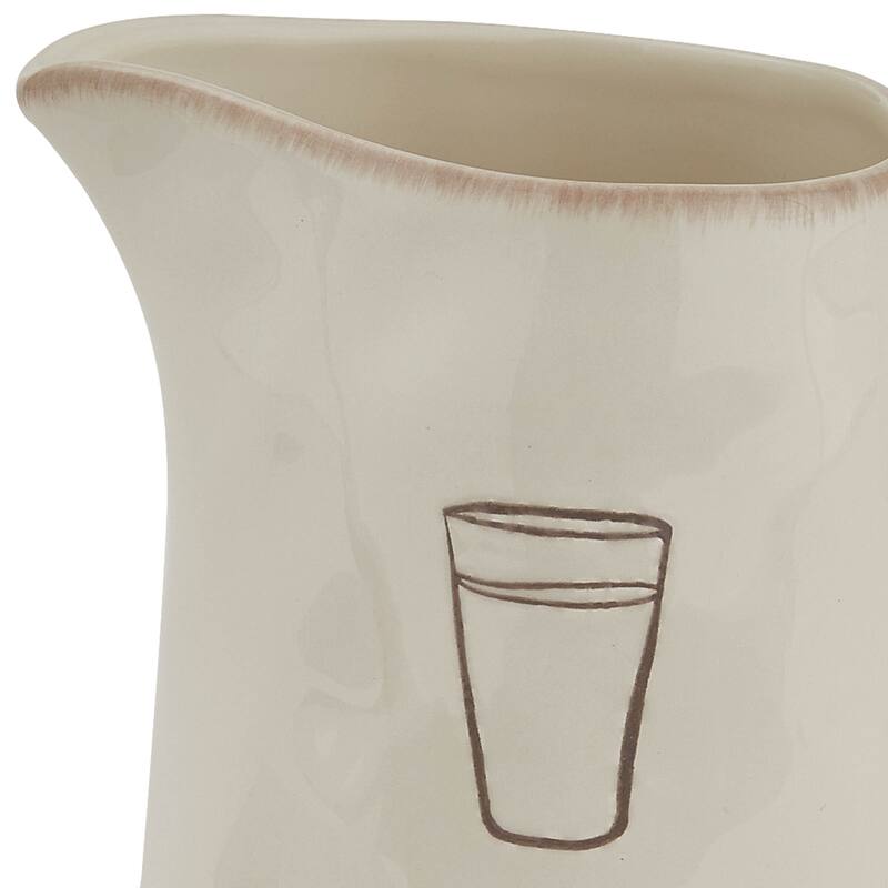 Park Designs Villager Cream Pitcher - 8.75" H X 4.75" DIA