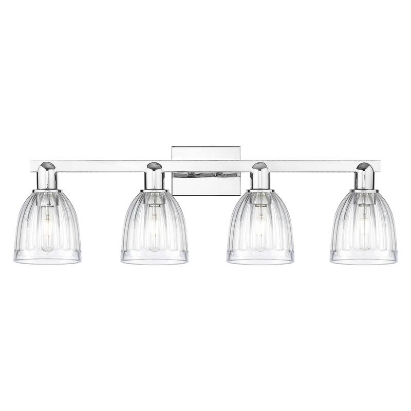 Innovations Lighting Endless Possibilities Arcadia - Brookfield - 4 Light 33" Bath Vanity Light - Polished Chrome