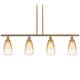 Option Brushed Brass / Amber