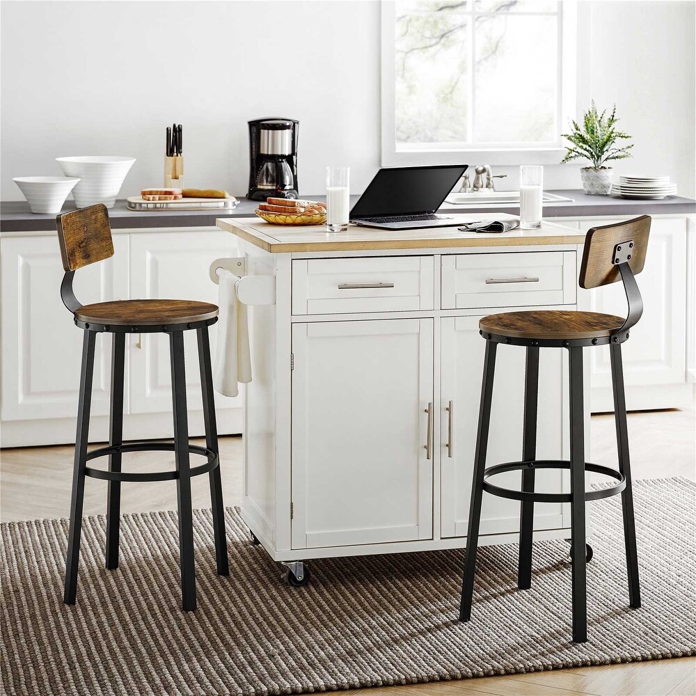 Industrial VASAGLE Counter and Bar Stools Bed Bath Beyond