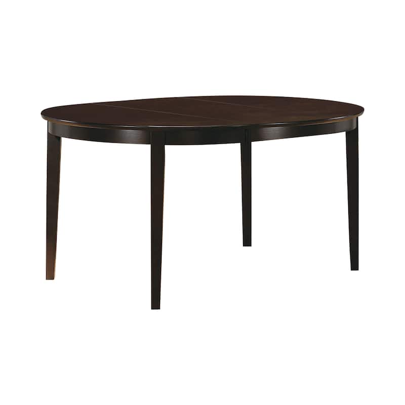 Missell Cappuccino and Beige 5-piece Oval Dining Set