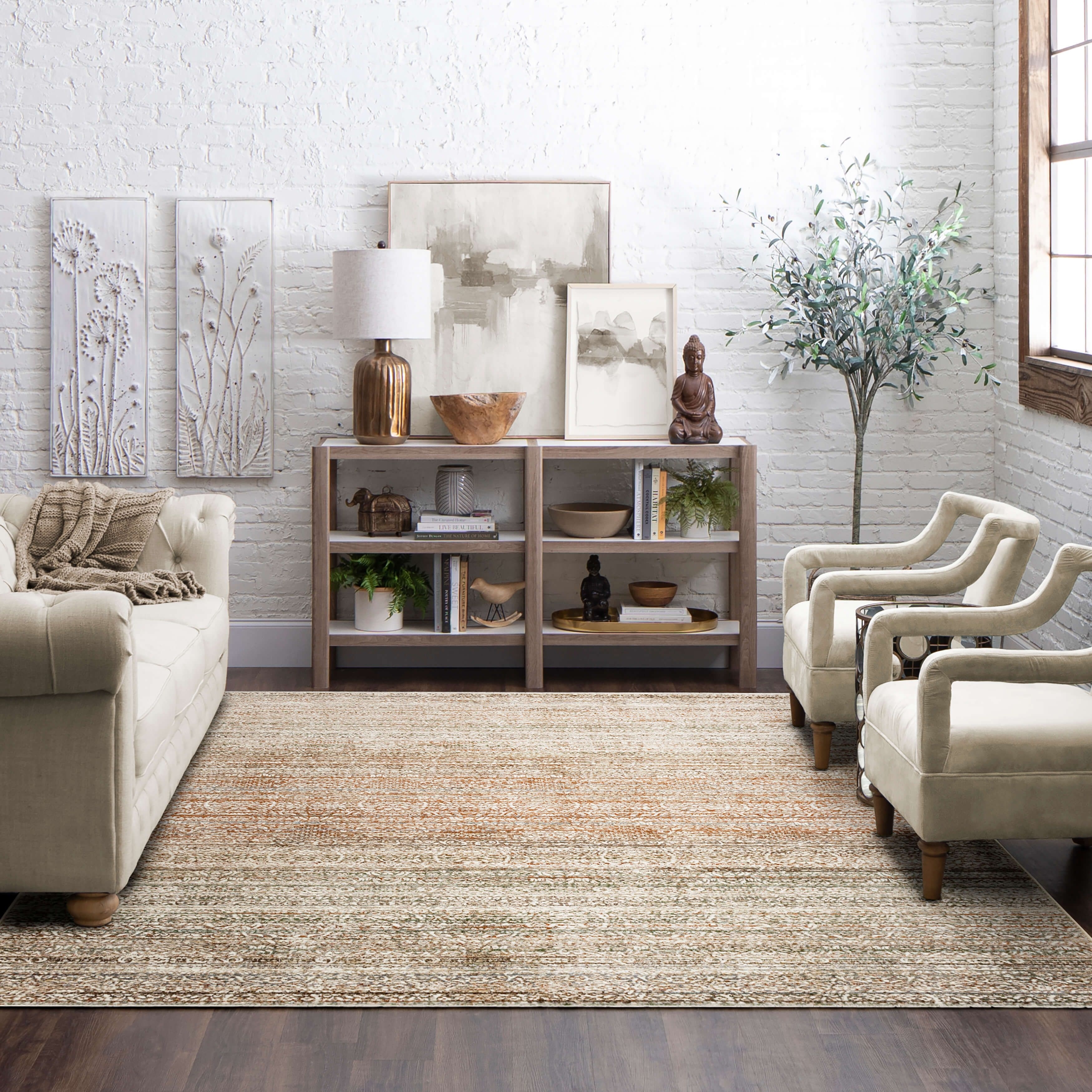 Mohawk Home Nora Ombre Medallion Area Rug - On Sale - Bed Bath