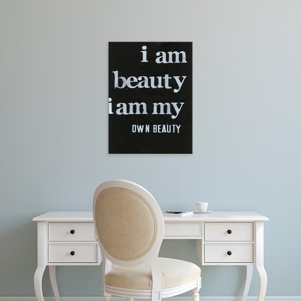 Easy Art Prints Deborah Velasquez's 'Be Beautiful II' Premium Canvas Art
