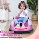 preview thumbnail 20 of 62, Electric Bumper Cars for Toddlers,12V Ride-On Car with Remote Control,360-Degree Spin