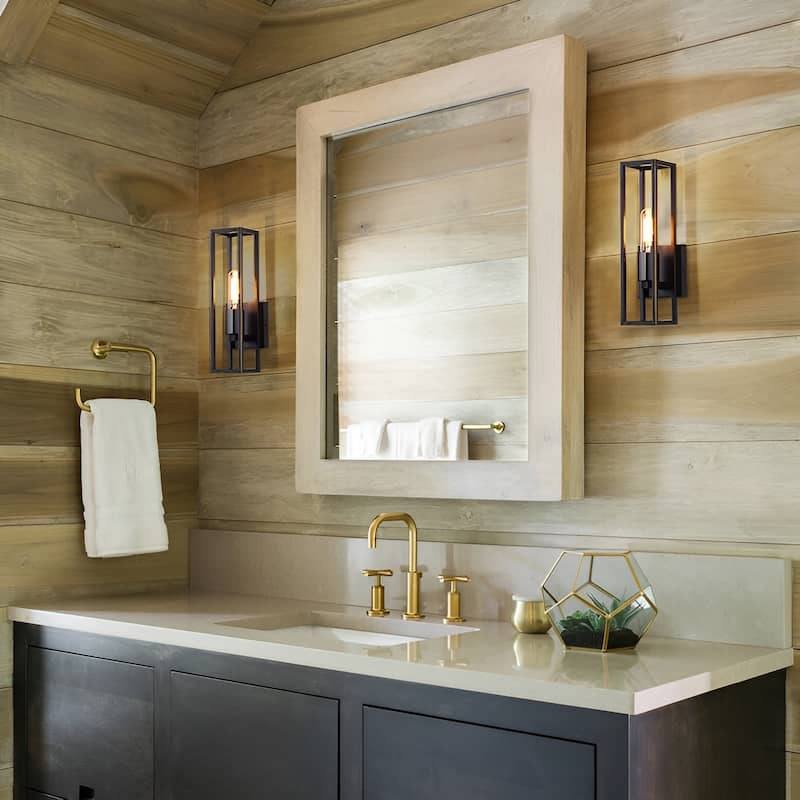 1 - Light Dimmable Armed Sconce