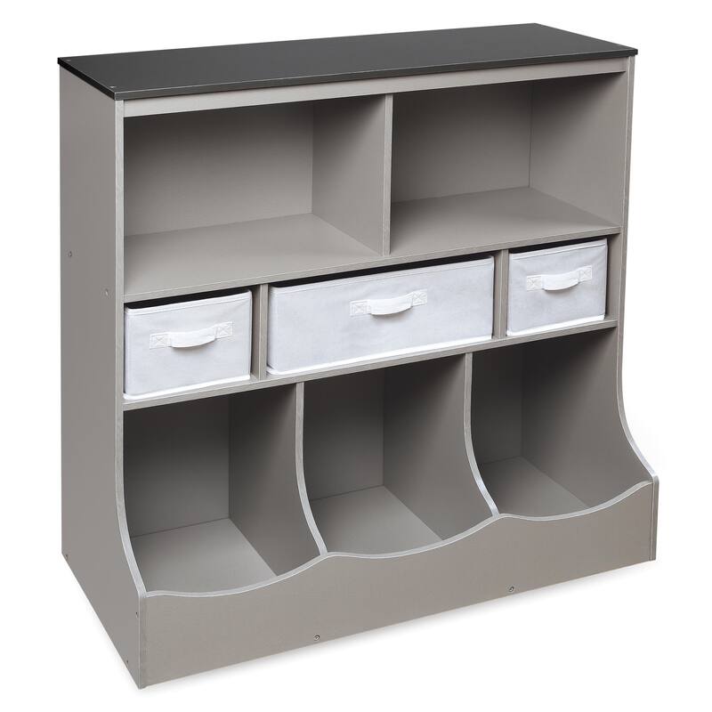 Taylor & Olive Lantana Combo Bin Storage Unit with Three Baskets