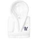preview thumbnail 13 of 100, Sweet Kids 100% Polyester SUPER PLUSH Double Brushed Hooded Bathrobe with Navy Script Monogram U - Large