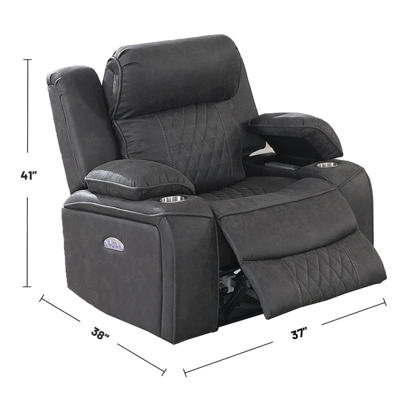Power Recliner with CUP Holders