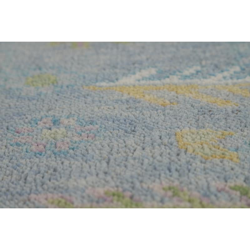 Oushak Oriental Area Rug Handmade Wool Carpet - 7'11"x 9'11"