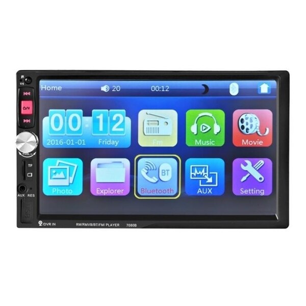 Shop 7'' HD Bluetooth Touch Screen Car Stereo Radio 2 DIN ...