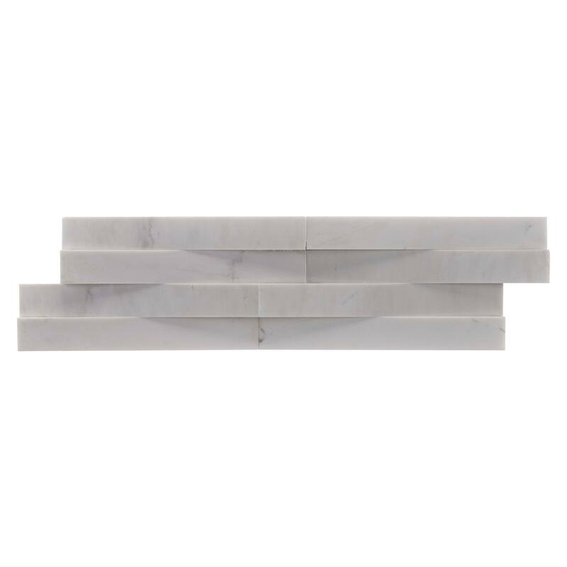 Cruz Bay Studio MKT22827 Weave - 6" x 22" Brick Wall Tile - Honed