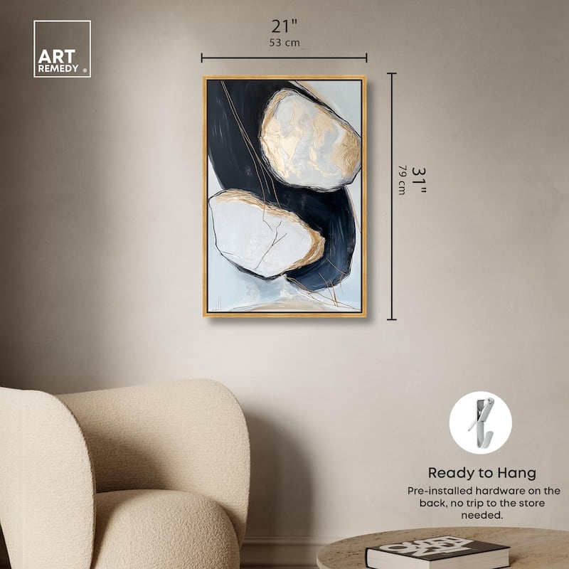Mineral Essence II Canvas by Art Remedy