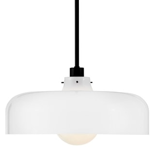 Lark 83497-CO Maisie 15" Wide Pendant with Cased Opal Shade