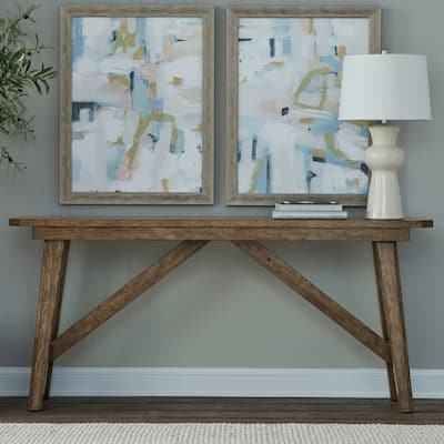 Liberty Furniture Carolina Park Sofa Table - Width 72" x Depth 16" x Height 32"