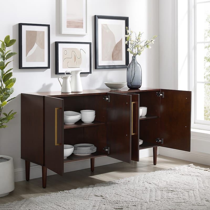 Crosley Everett Sideboard - 62"x19"x8"