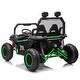 preview thumbnail 48 of 55, Two-Seater 24V Ride-On UTV for Kids, with Bluetooth, MP3, and LED Lights
