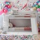 preview thumbnail 15 of 24, Twin over Twin Bunk Bed with Convertible Slide and Stairway,2 Color