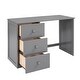preview thumbnail 15 of 17, Elegant Twin size Loft Bed with Drawers, Desk and Wardrobe, Health and Comfort, Sturdy Construction & Safety Guaranteed, Grey