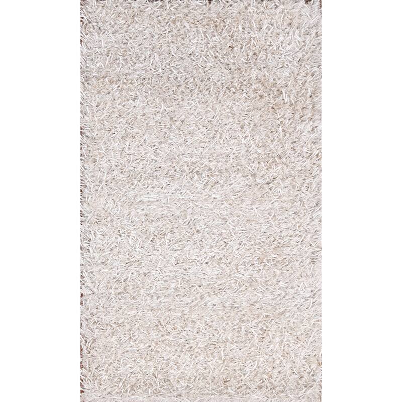 Abstract Contemporary Shaggy Oriental Home Decor Rug Bedroom Carpet - 2'0" x 3'8"