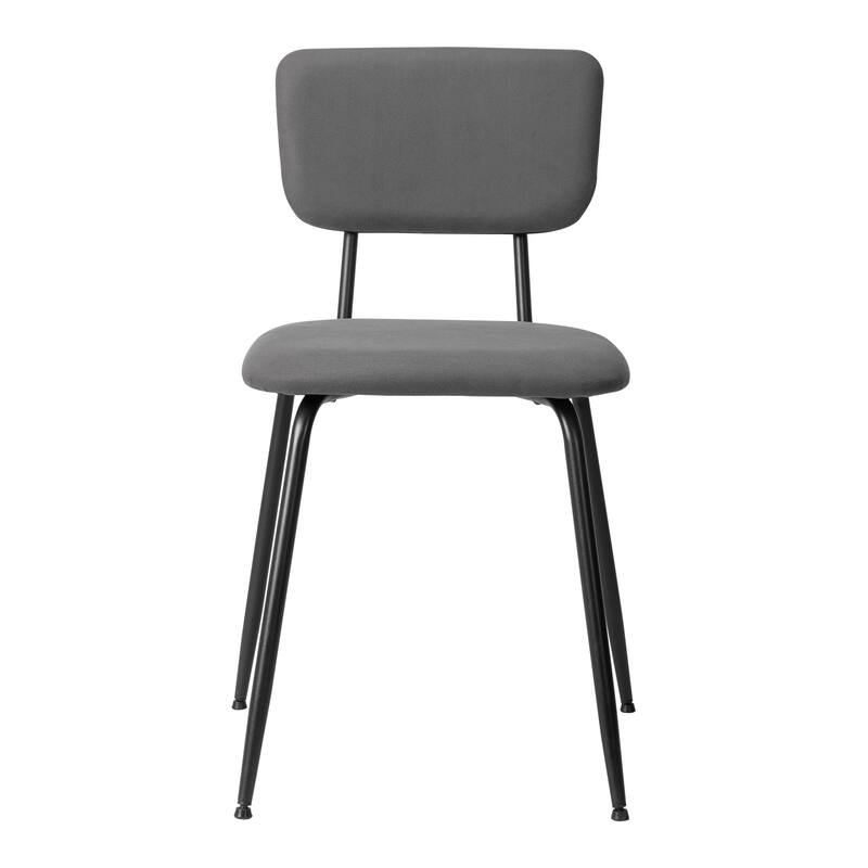 Iron Modern Padded Office Chairs Adjustable Foot Pads Set