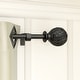 preview thumbnail 23 of 25, Acroma Black Adjustable Curtain Rod with Final Set