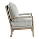 preview thumbnail 3 of 41, Fletcher Spindle Chair in Fabric with Brushed Charcoal Finish
