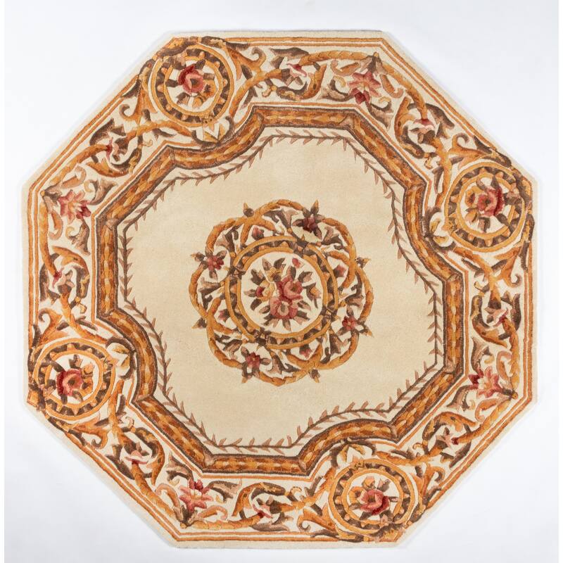 Momeni Harmony Hand Tufted Wool Traditional Floral Area Rug