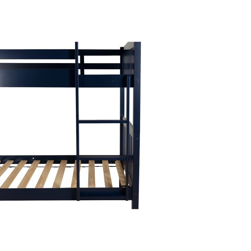 Somette Claire Twin Bunk Bed with Storage Drawers