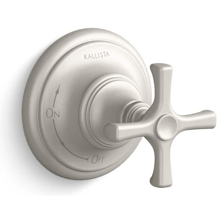 Kallista Bellis Cross Handle Volume Control Valve Trim - Less Rough In