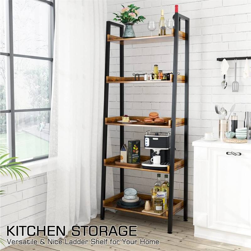 Open Shelf for Storage - 23.6"D x 13.7"W x 67.3"H