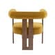 preview thumbnail 10 of 24, Gilbert Modern Upholstered Round Arm Accent Chair by Christopher Knight Home