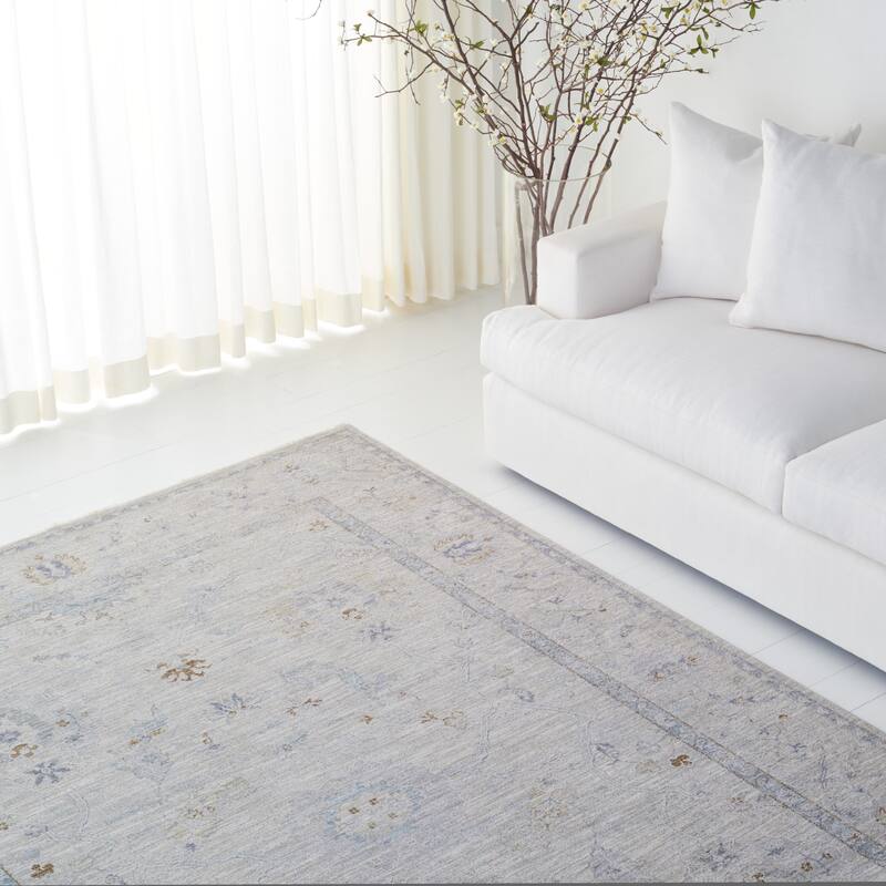 Lauren Ralph Lauren Gulhan Vintage Oriental Rug - 9' x 12' - Light Grey