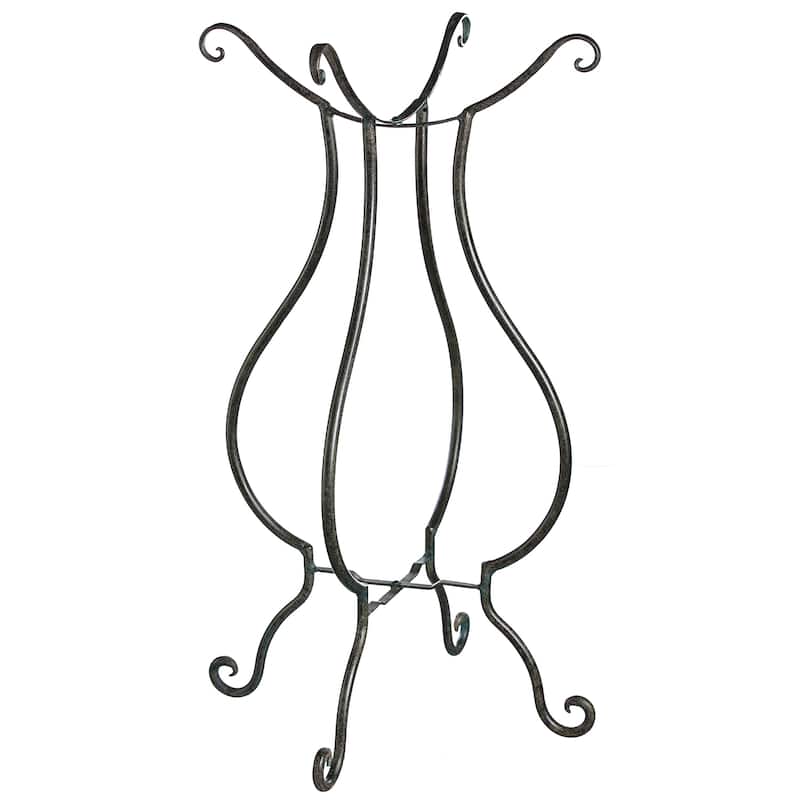 Scroll 29-1/4 in. Birdbath Stand