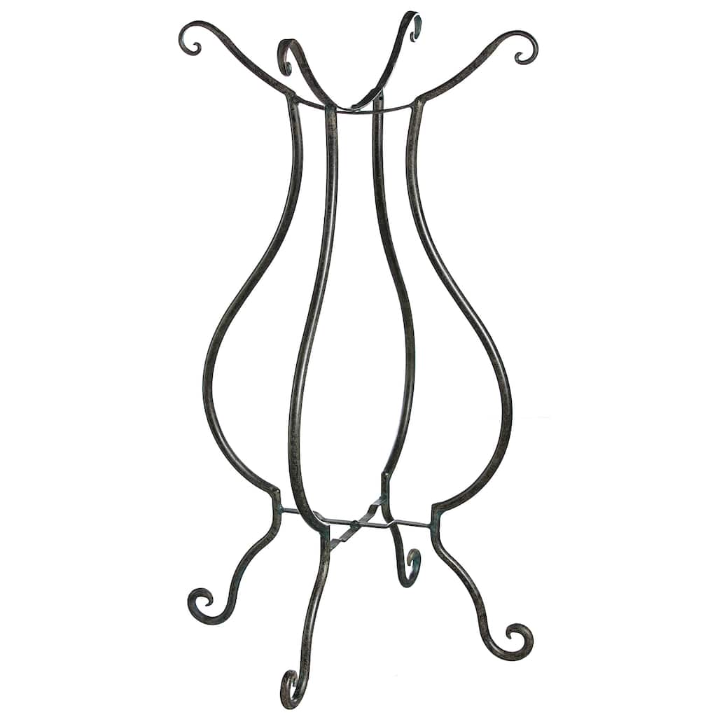 Scroll 29-1/4 in. Birdbath Stand