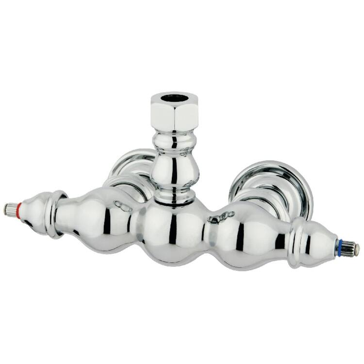 Kingston Brass Vintage Wall Mounted Tub Filler Faucet Body - Polished Chrome